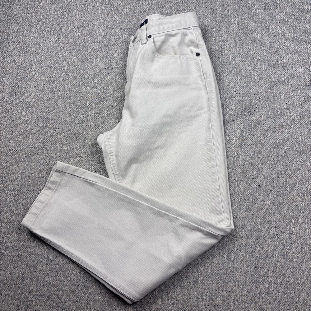 Vintage GAP Made In USA Pants Womens 6 Putty Classic Fit High Rise - Picture 9 of 9